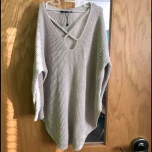 Women’s express tunic sweater